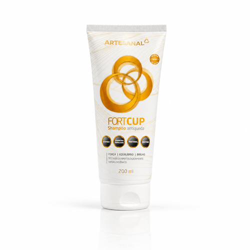 FortCup Shampoo Antiqueda Farm&aacute;cia Artesanal