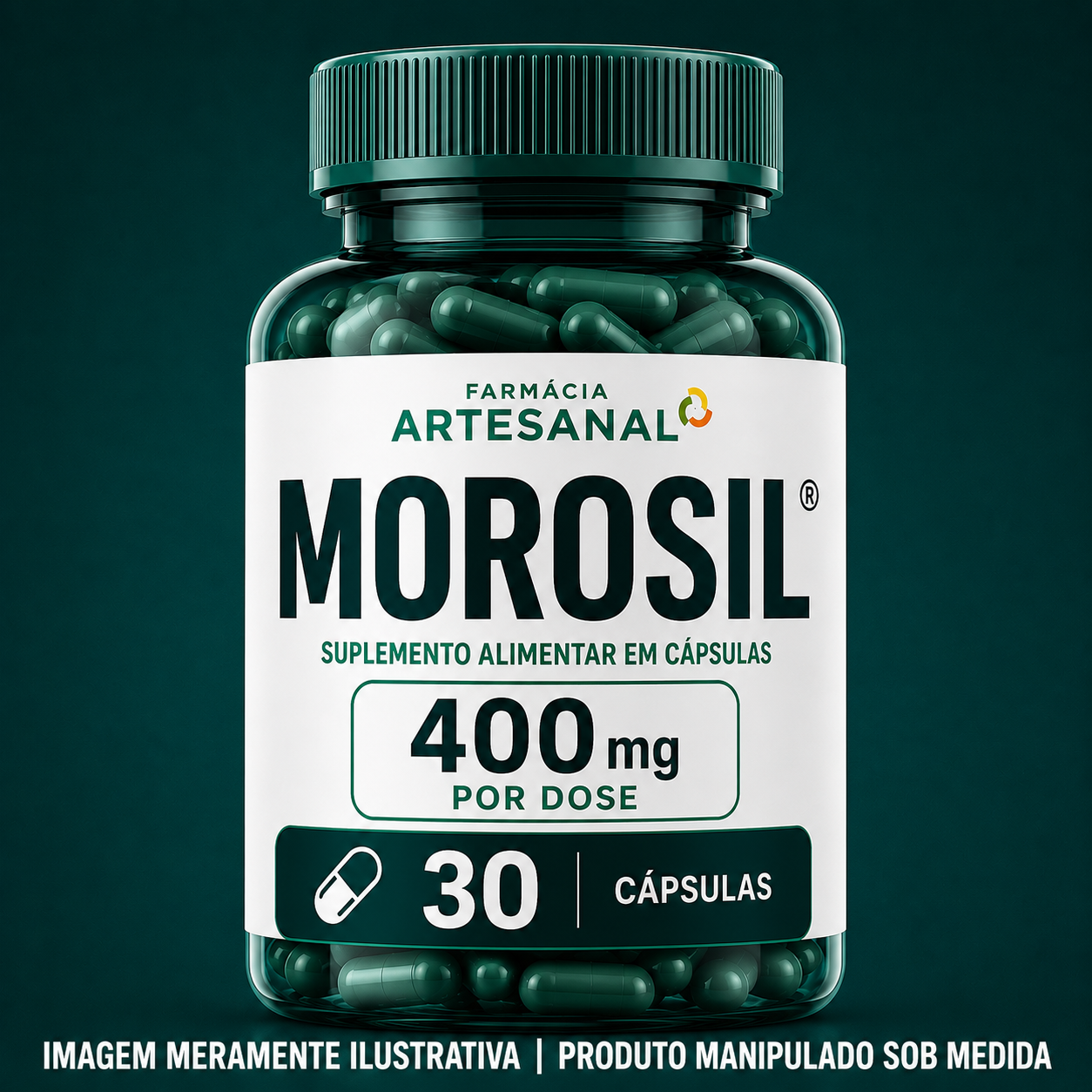Morosil 400 mg Farmácia Artesanal